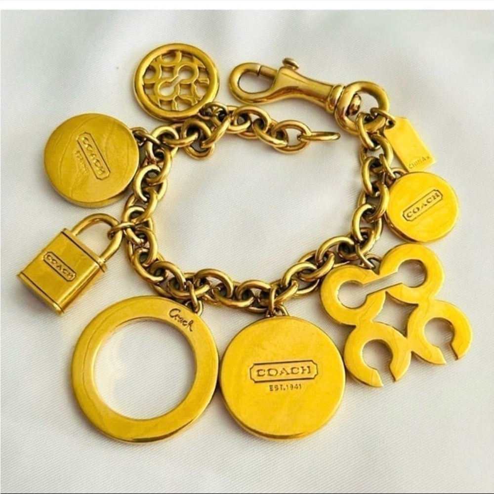 💰SOLD💰Vintage Coach Charm Bracelet - Picture 9 of 11